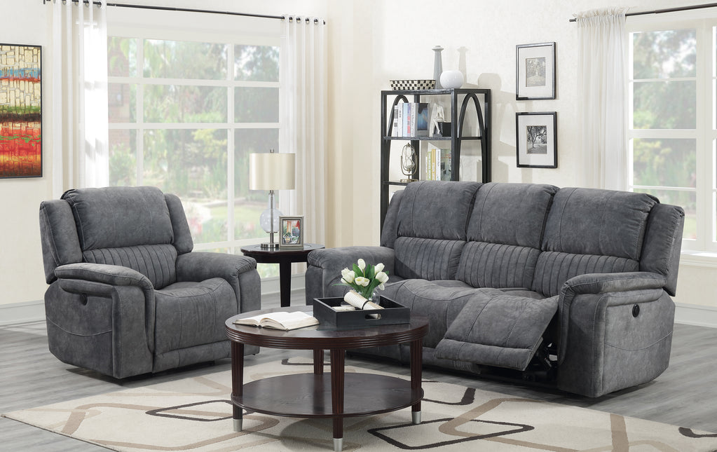 grey sofa