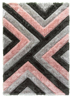 Luxus Cascade Rug - Pink