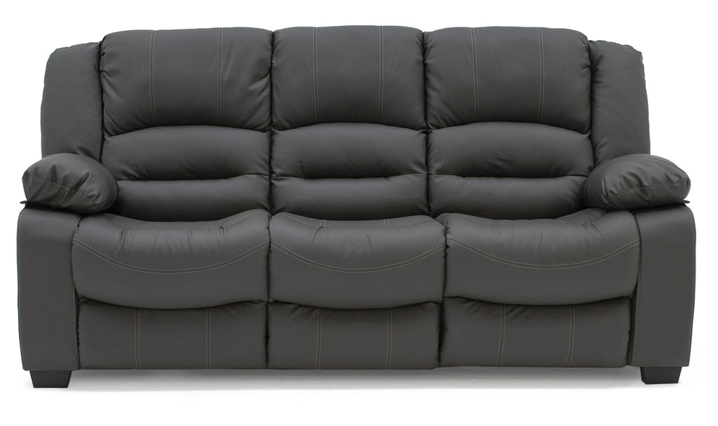 Barletto 3 Seater Fixed Sofa - Grey  (Nett)