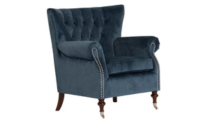 Rigby Accent Chair - Velvet Midnight