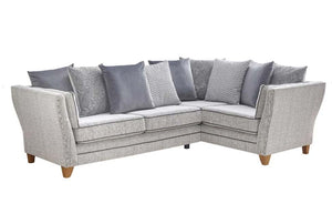 Athena Grey Fabric Sofa