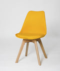 yellow dining chair