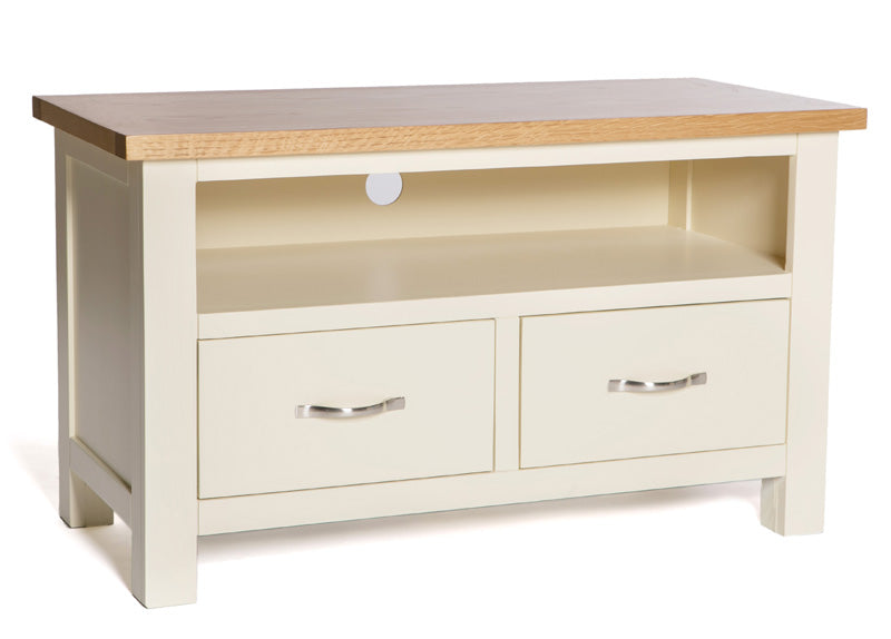 York TV Unit – Ivory
